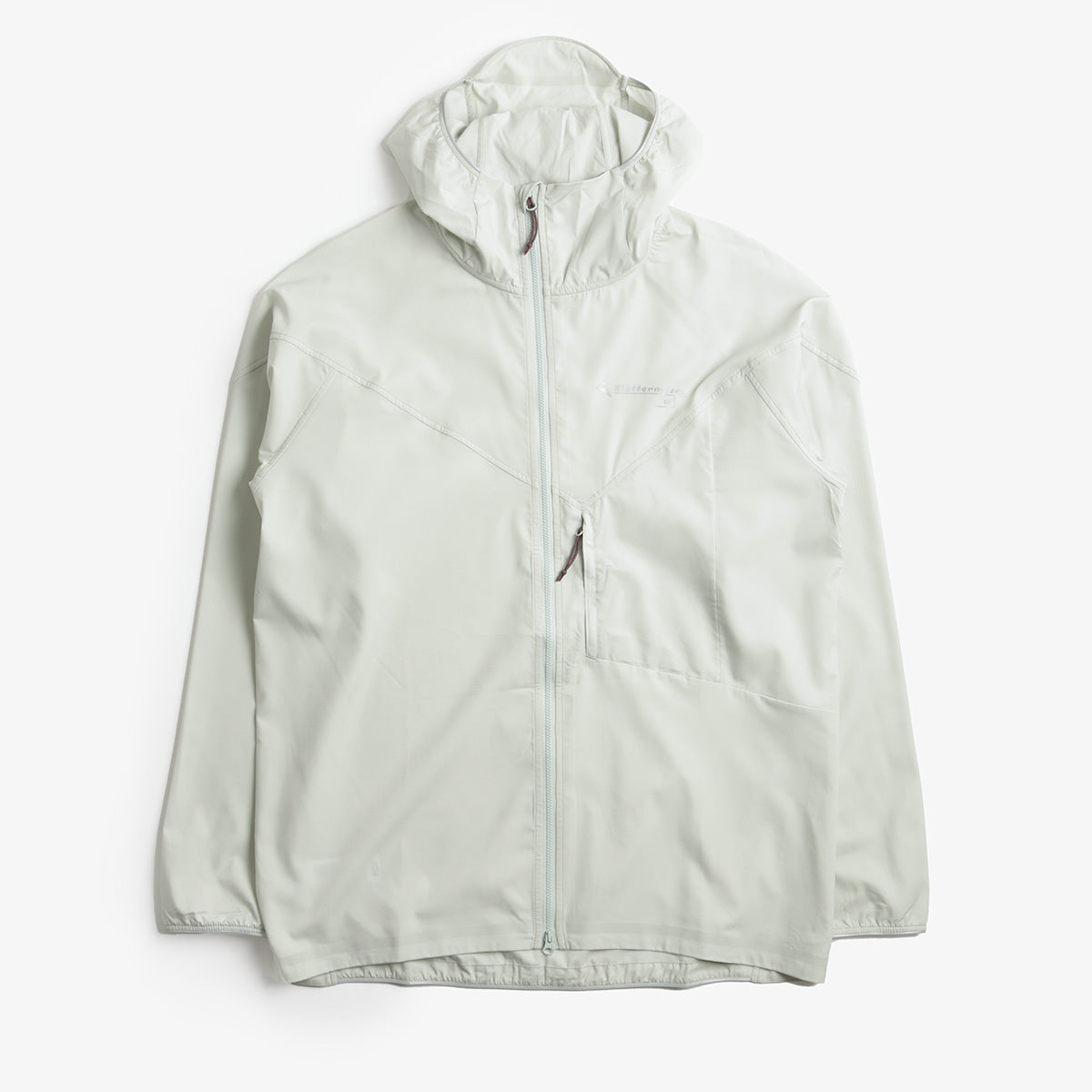 Klattermusen Sif Zip Hood Jacket, Mercury Blue, Detail Shot 1