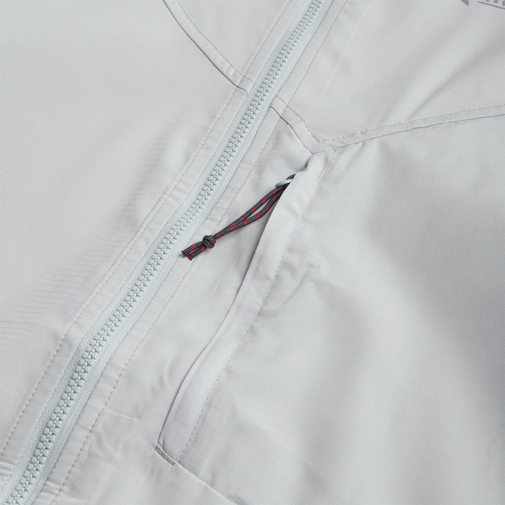 Klattermusen Sif Zip Hood Jacket, Mercury Blue, Detail Shot 3