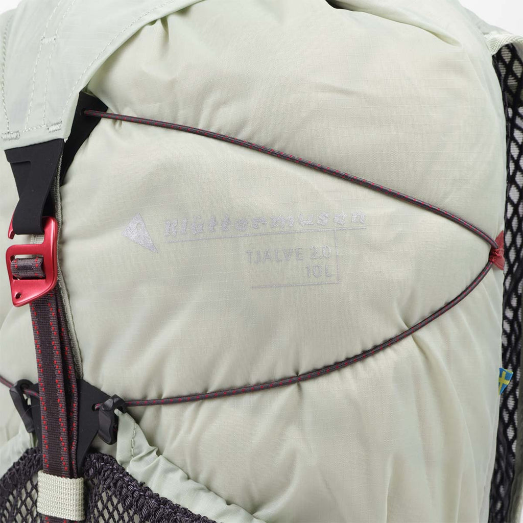 Klattermusen Tjalve 2.0 Backpack 10L, Sea Foam, Detail Shot 4