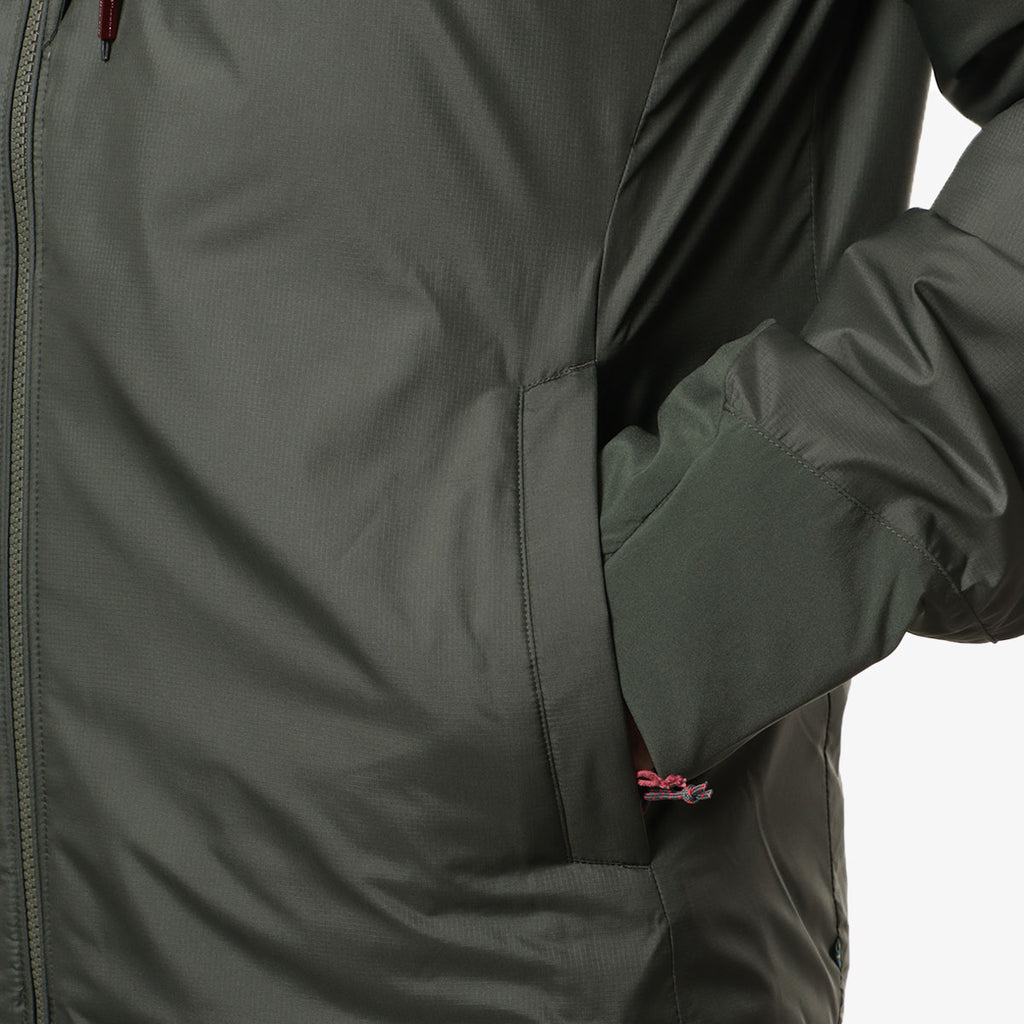 Klattermusen Urd Hood Jacket, Roisin Green, Detail Shot 3