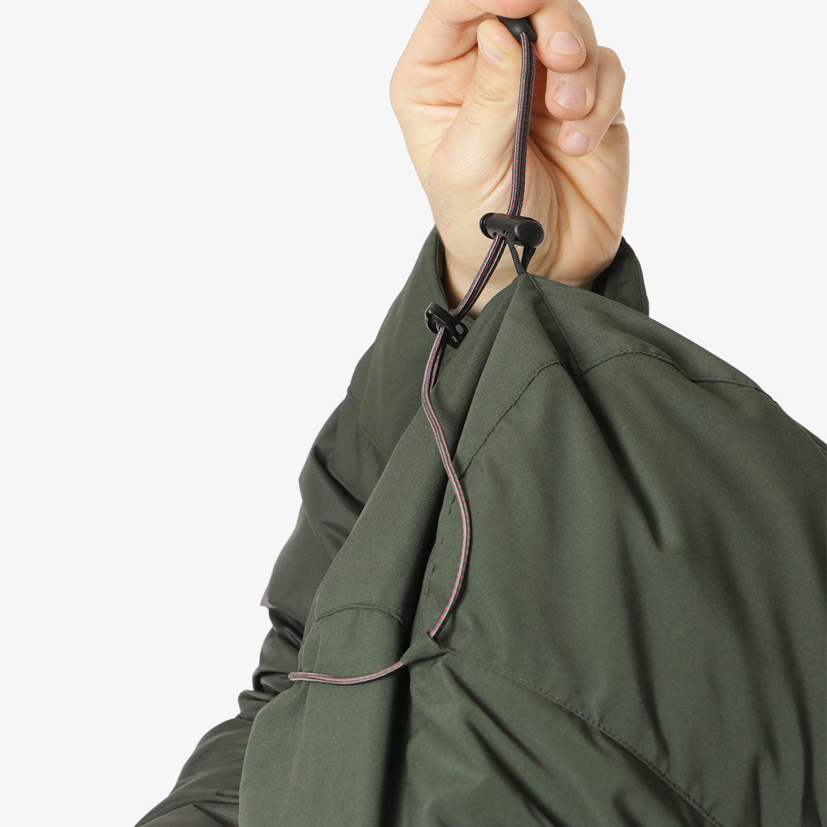 Klattermusen Urd Hood Jacket, Roisin Green, Detail Shot 5