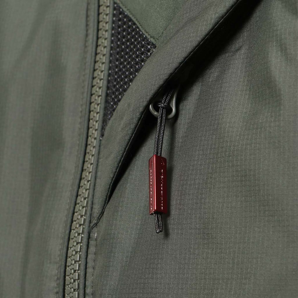 Klattermusen Urd Hood Jacket, Roisin Green, Detail Shot 7
