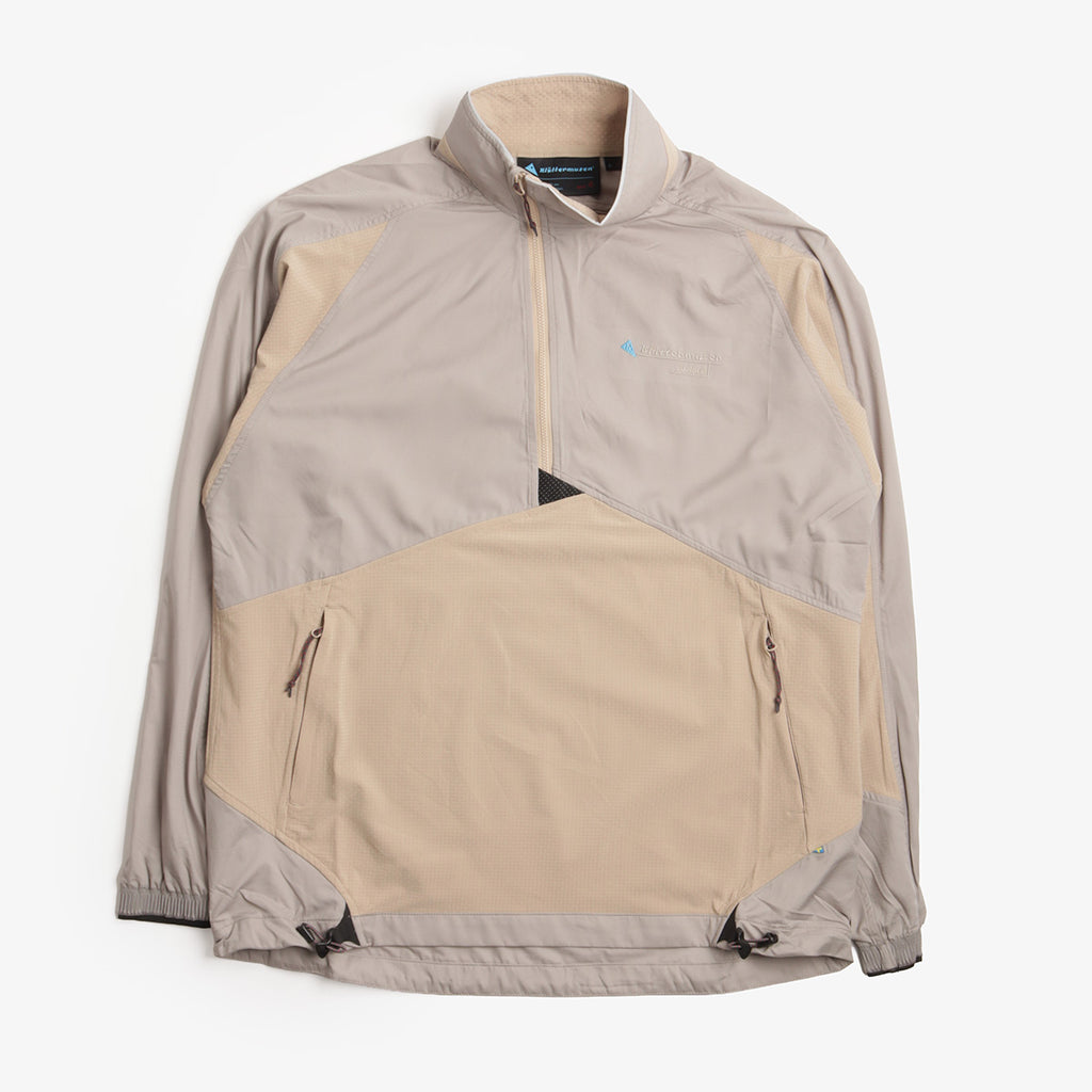 Klattermusen Vingner Anorak Jacket, Ridge Grey Dune, Detail Shot 1
