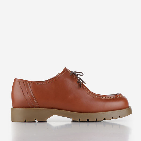 Kleman Padror Oak Shoes, Brick, Detail Shot 1