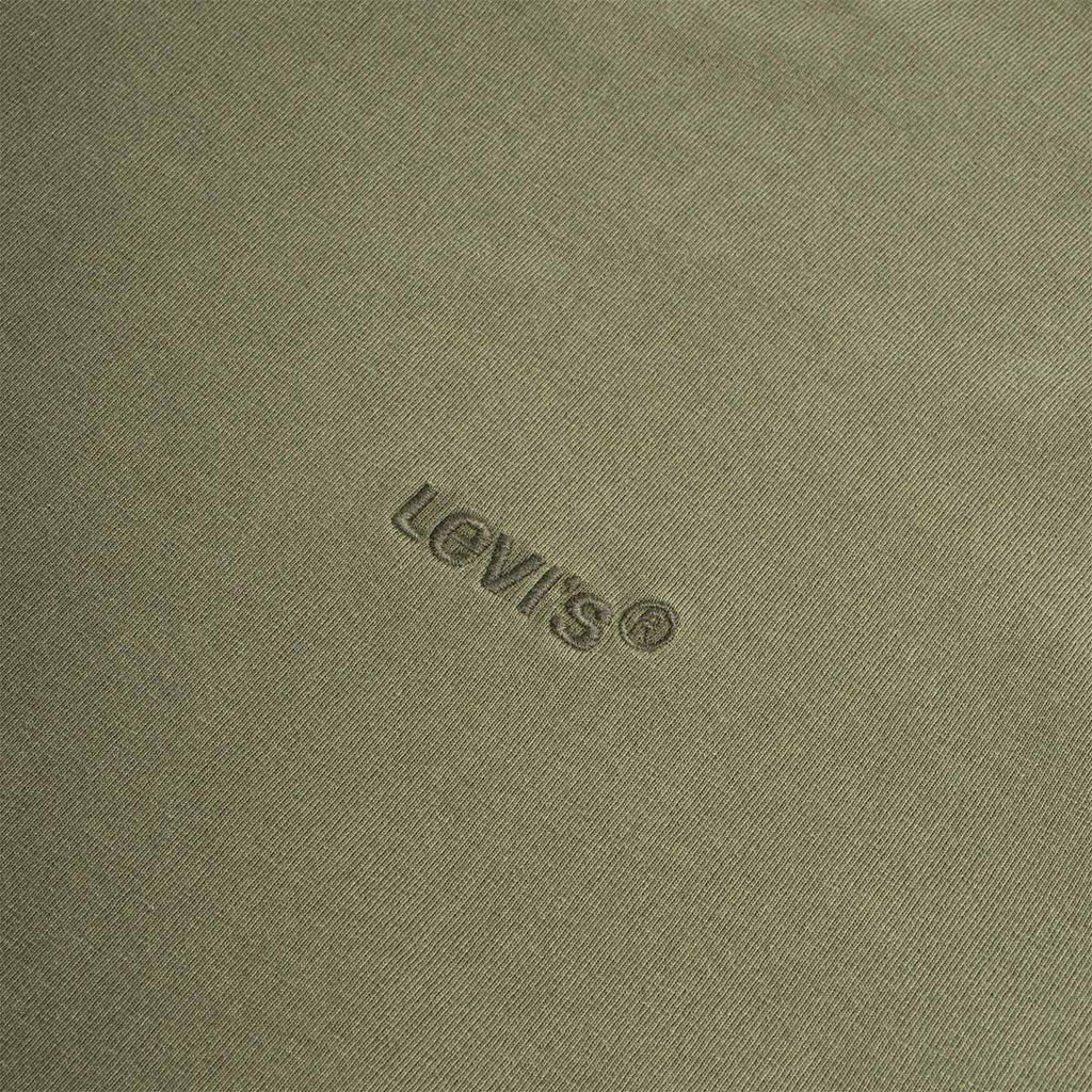 Levi's Long Sleeve Authentic T-Shirt, Garment Dye Duffle Bag, Detail Shot 2