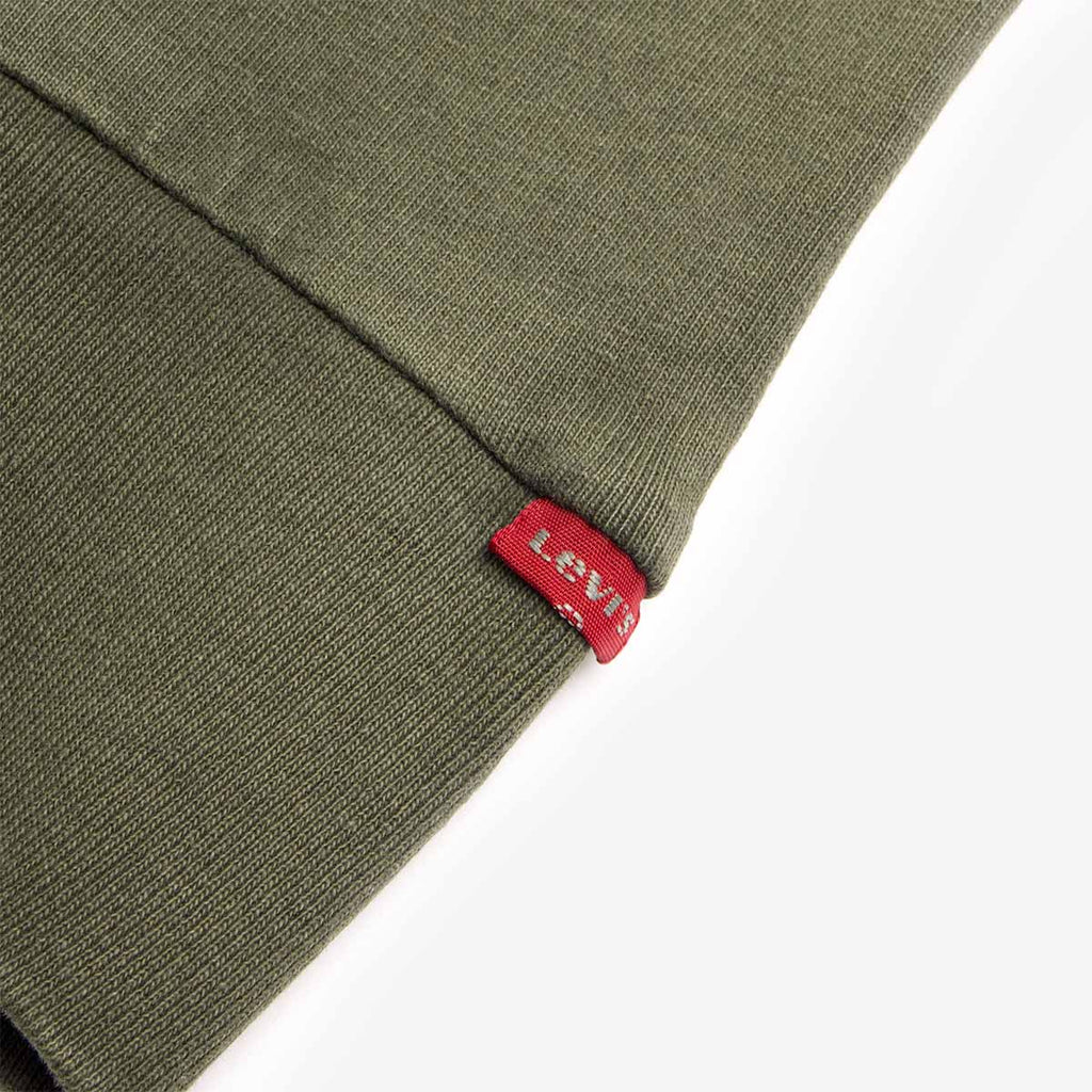 Levi's Long Sleeve Authentic T-Shirt, Garment Dye Duffle Bag, Detail Shot 3