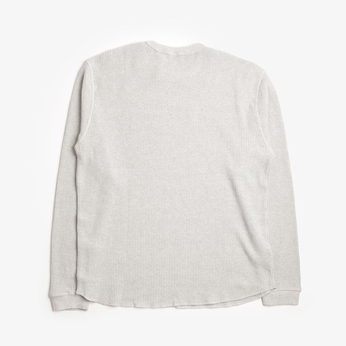 Levi's Long Sleeve Relaxed Thermal T-Shirt, Light Mist Heather, Detail Shot 2