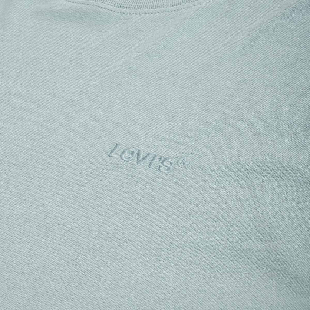 Levi's Red Tab Vintage T-Shirt, Garment Dye Stone Blue, Detail Shot 2