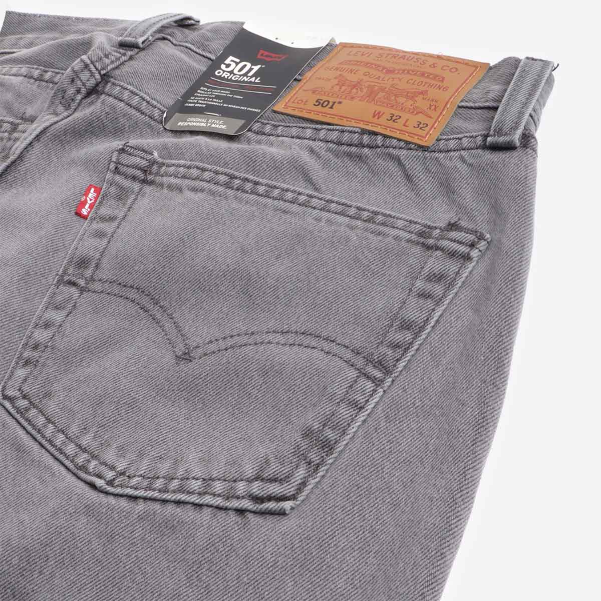 Levis 501 Original Fit Jeans, Walk Down Broadway, Detail Shot 4