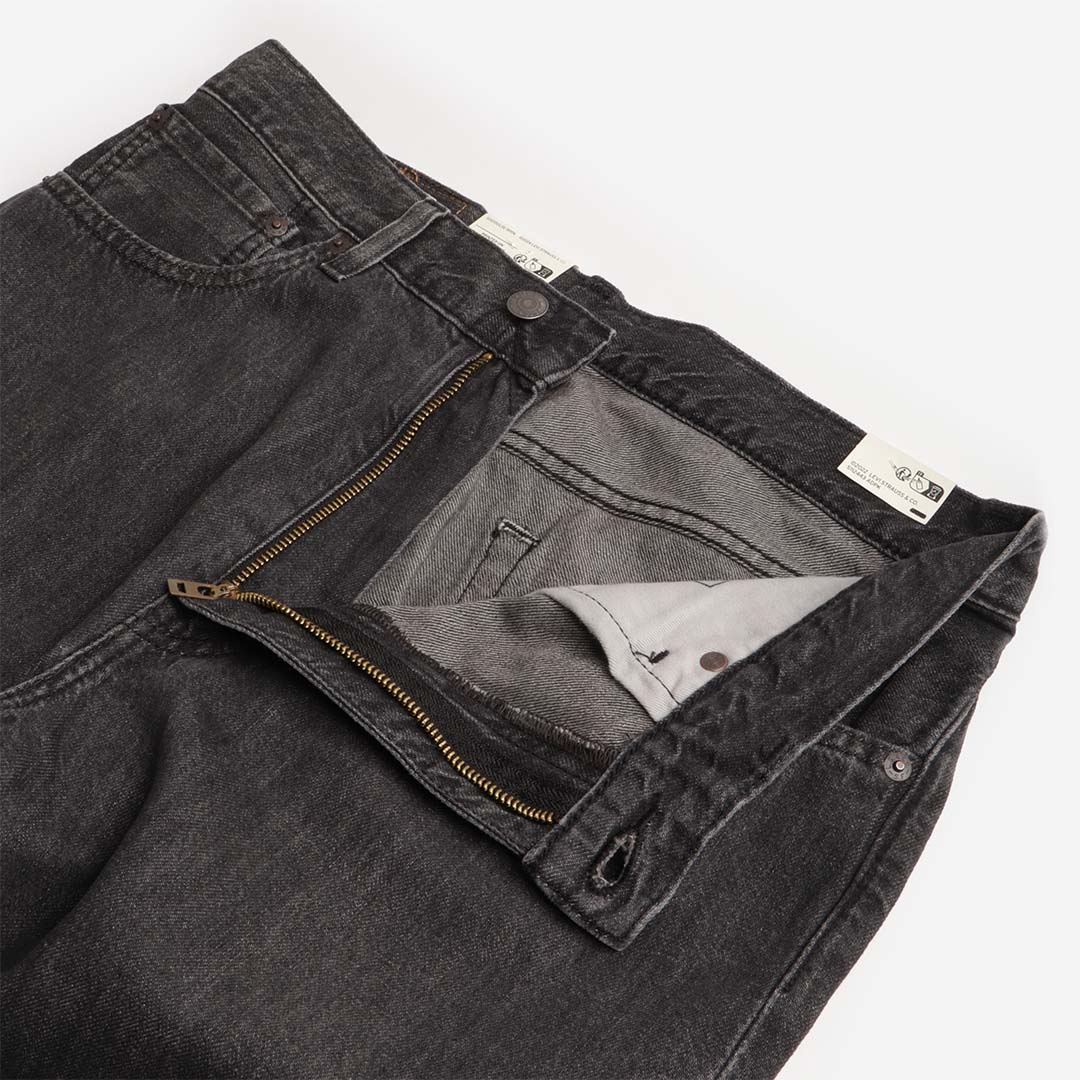 Levi's 555 Relaxed Straight Lightweight Linen+ Denim Jeans, We Good In The West Lightweight, Detail Shot 2