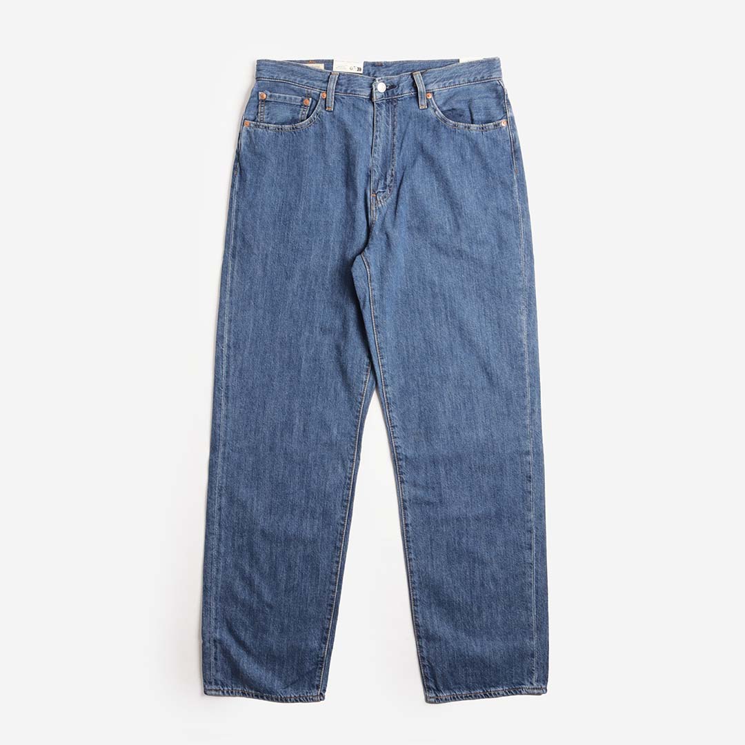 Levi's 568 Stay Loose Lightweight Linen+ Denim Jeans, Tailored Scholar Lightweight, Detail Shot 1