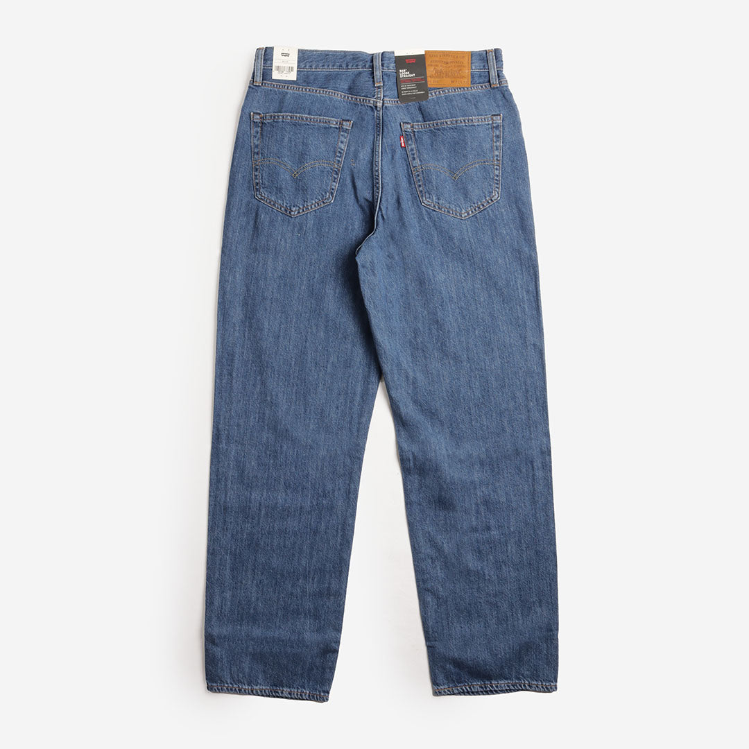 Levi's 568 Stay Loose Lightweight Linen+ Denim Jeans, Tailored Scholar Lightweight, Detail Shot 3
