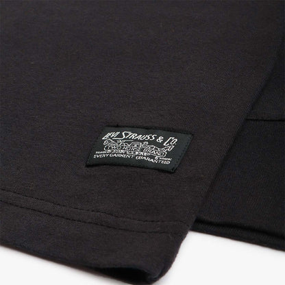 Levis Skate Graphic Box Long Sleeve T-Shirt, Jet Black, Detail Shot 3
