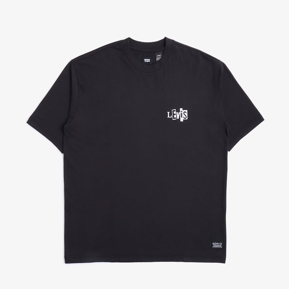 Levis Skate Graphic Box T-Shirt, LSC Black Core Black, Detail Shot 1