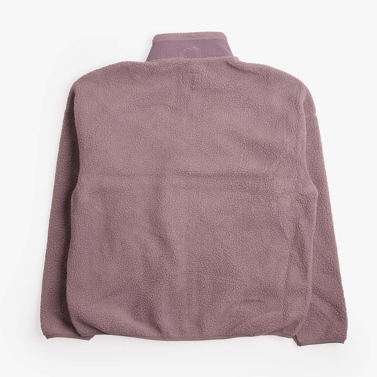 Mellow Clo Expedition Fleece in Rich Plum, back view