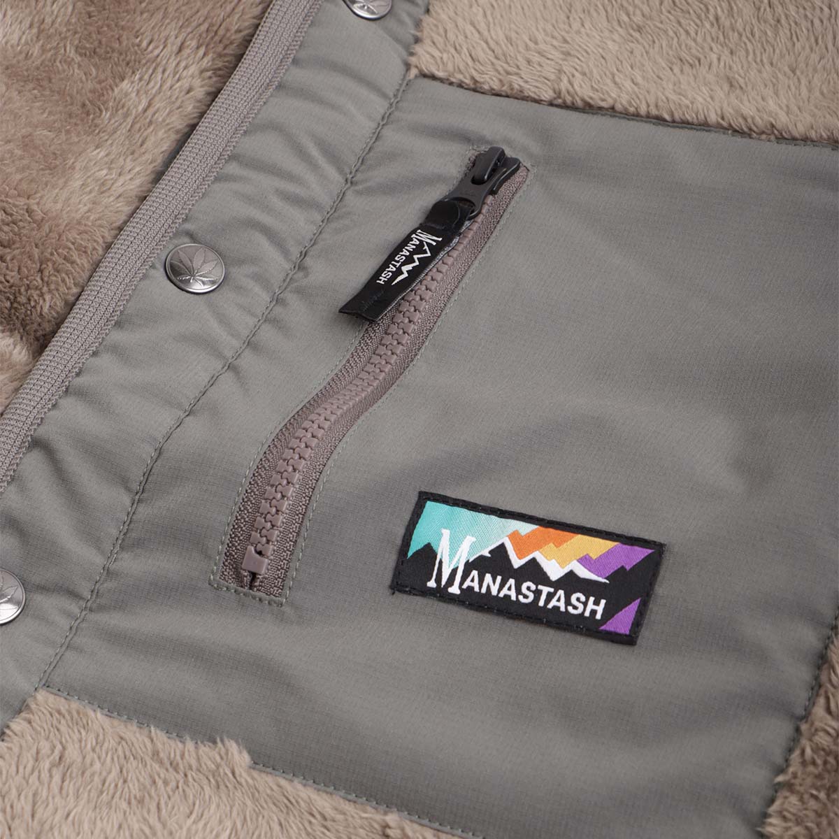 Manastash Bigfoot Jacket '23, Grey, Detail Shot 2