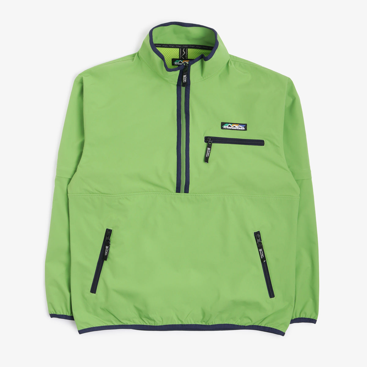 Manastash Poppy Pop Over Jacket '24, Light Green, Detail Shot 6