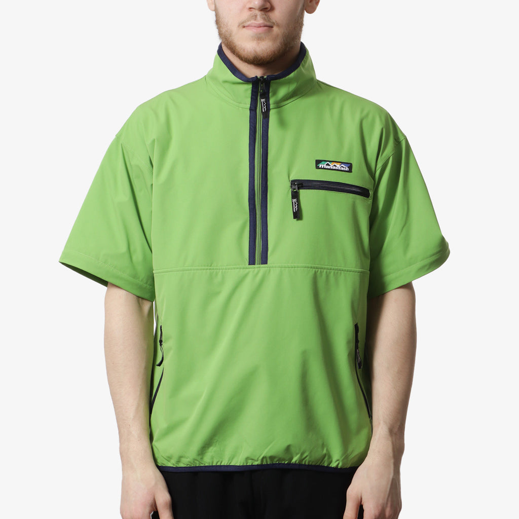 Manastash Poppy Pop Over Jacket '24, Light Green, Detail Shot 5