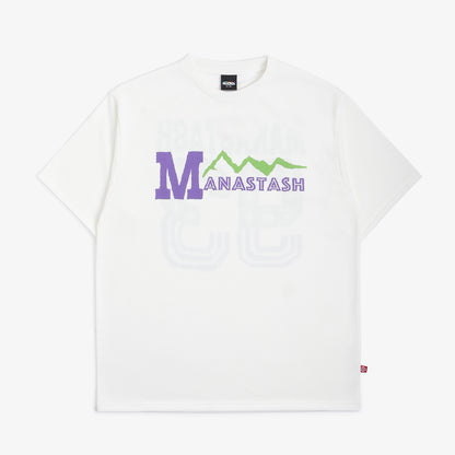 Manastash Re:Poly T-Shirt 93, White, Detail Shot 5