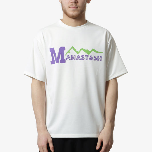 Manastash Re:Poly T-Shirt 93, White, Detail Shot 1