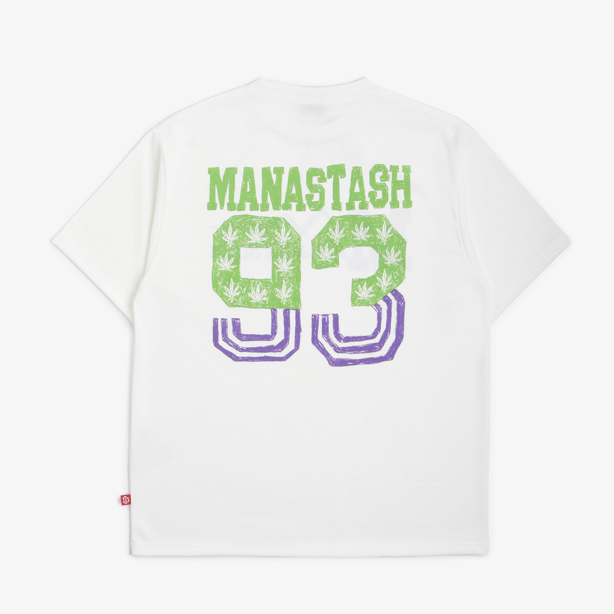 Manastash Re:Poly T-Shirt 93, White, Detail Shot 6