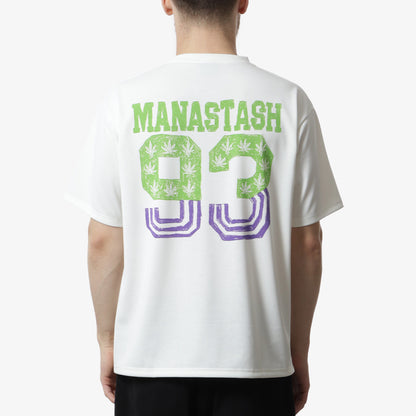 Manastash Re:Poly T-Shirt 93, White, Detail Shot 3