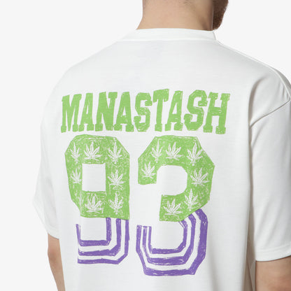 Manastash Re:Poly T-Shirt 93, White, Detail Shot 4