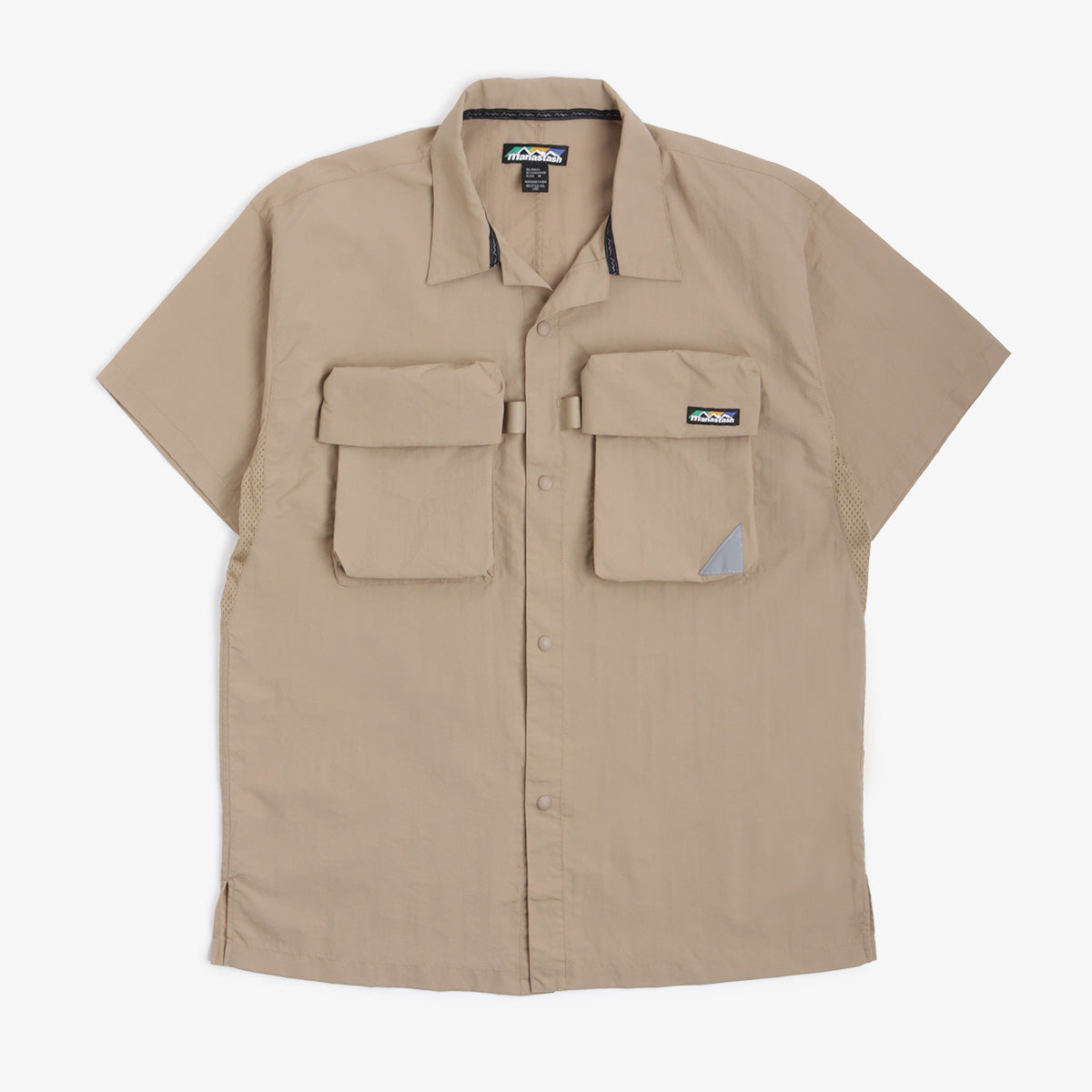Manastash River Shirt '24, Sand, Detail Shot 4