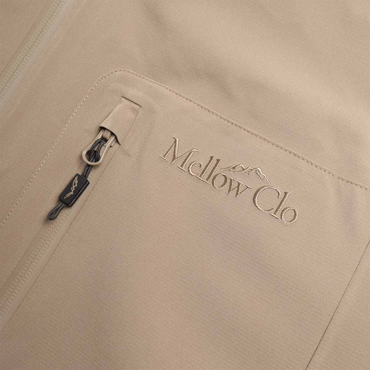 Mellow Clo 3L Trek Jacket, Brown, Detail Shot 4