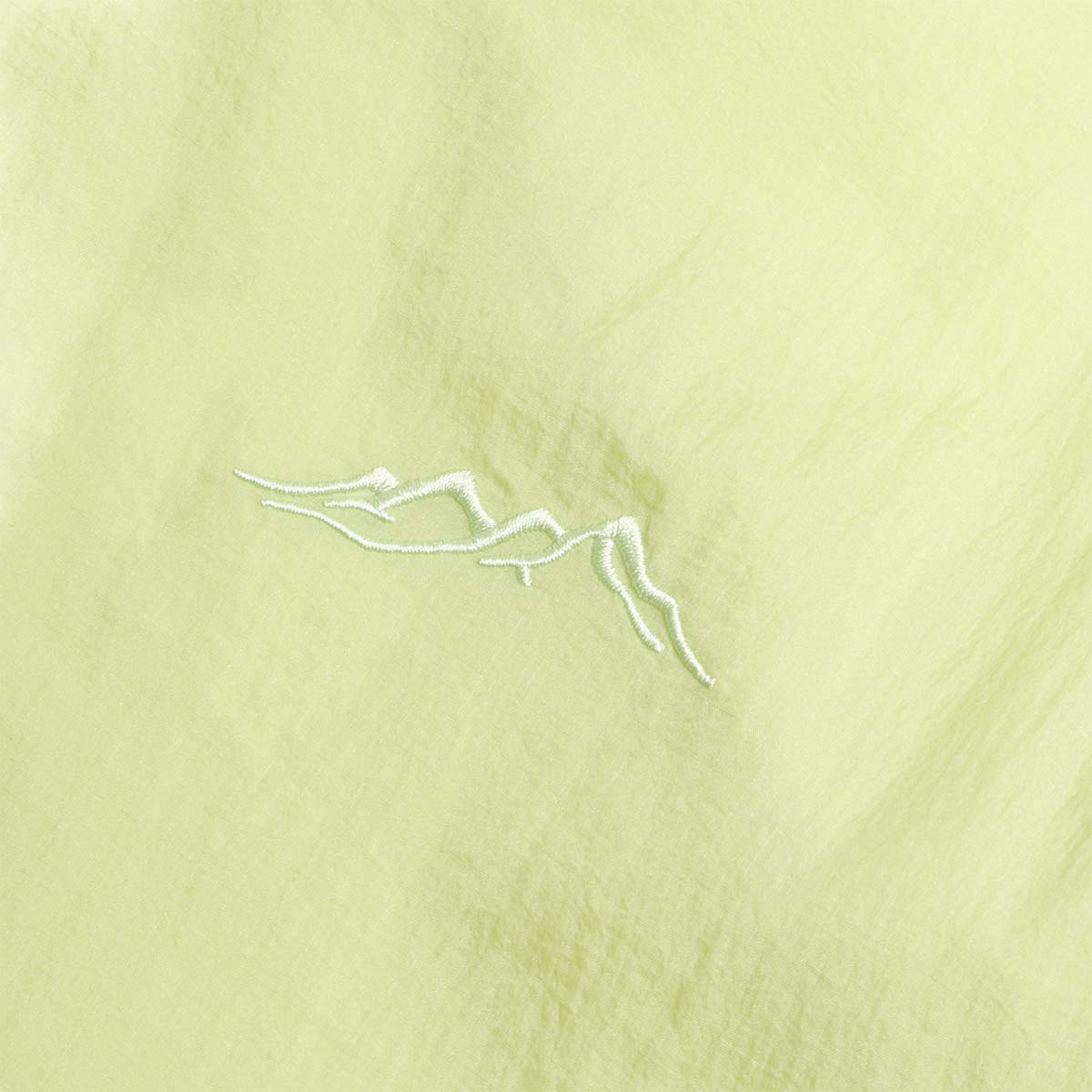 Mellow Clo Exhale Jacket, Lime, Detail Shot 3