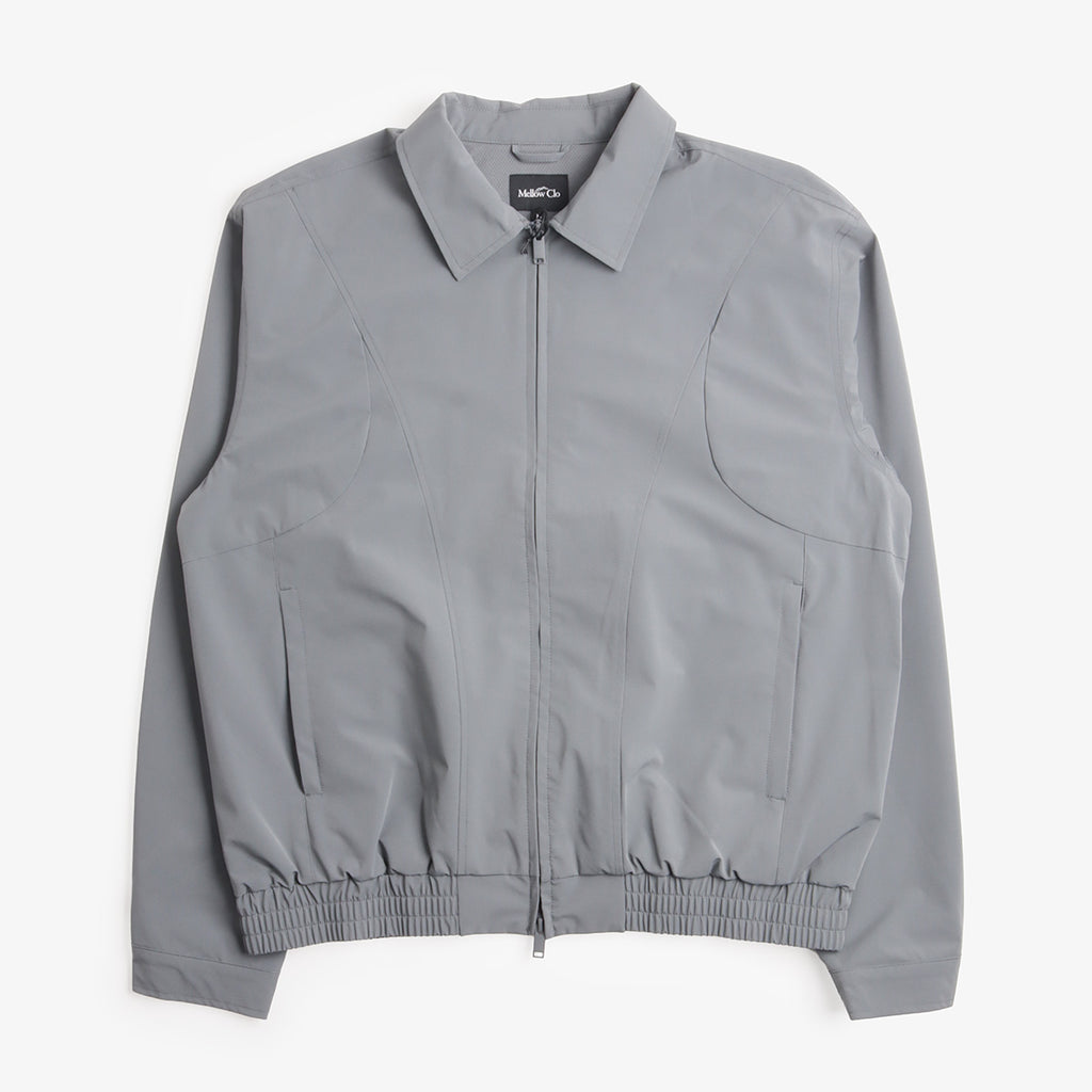 Mellow Clo Amble Jacket in Onyx Grey, front view
