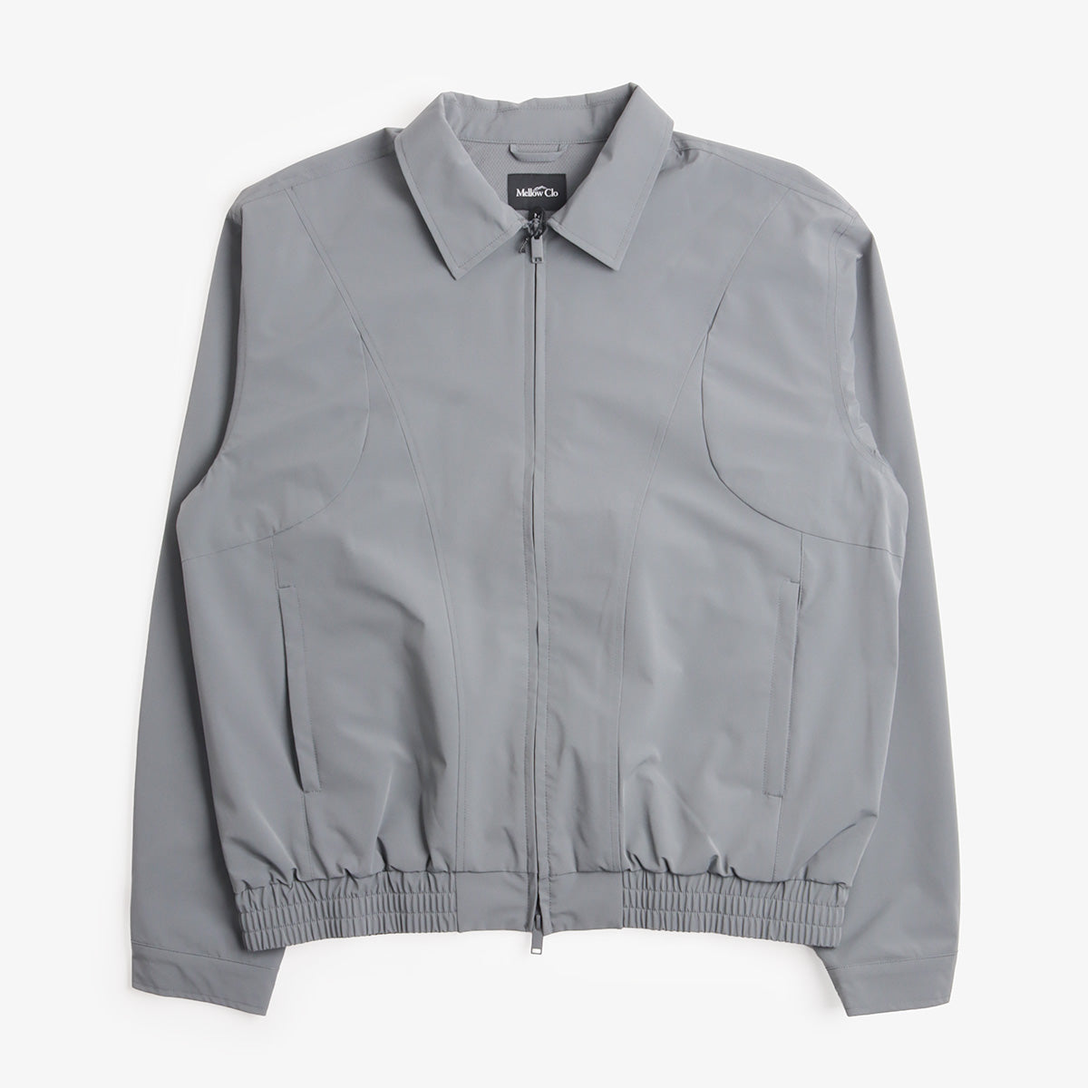 Mellow Clo Amble Jacket in Onyx Grey, front view
