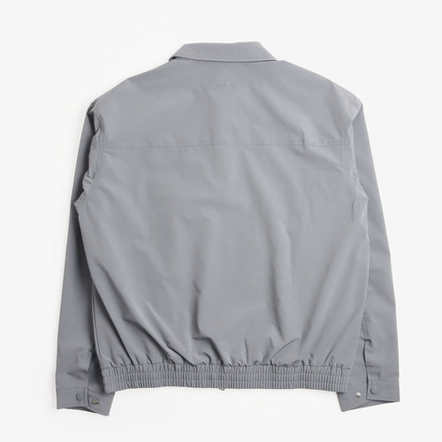 Mellow Clo Amble Jacket in Onyx Grey, back view