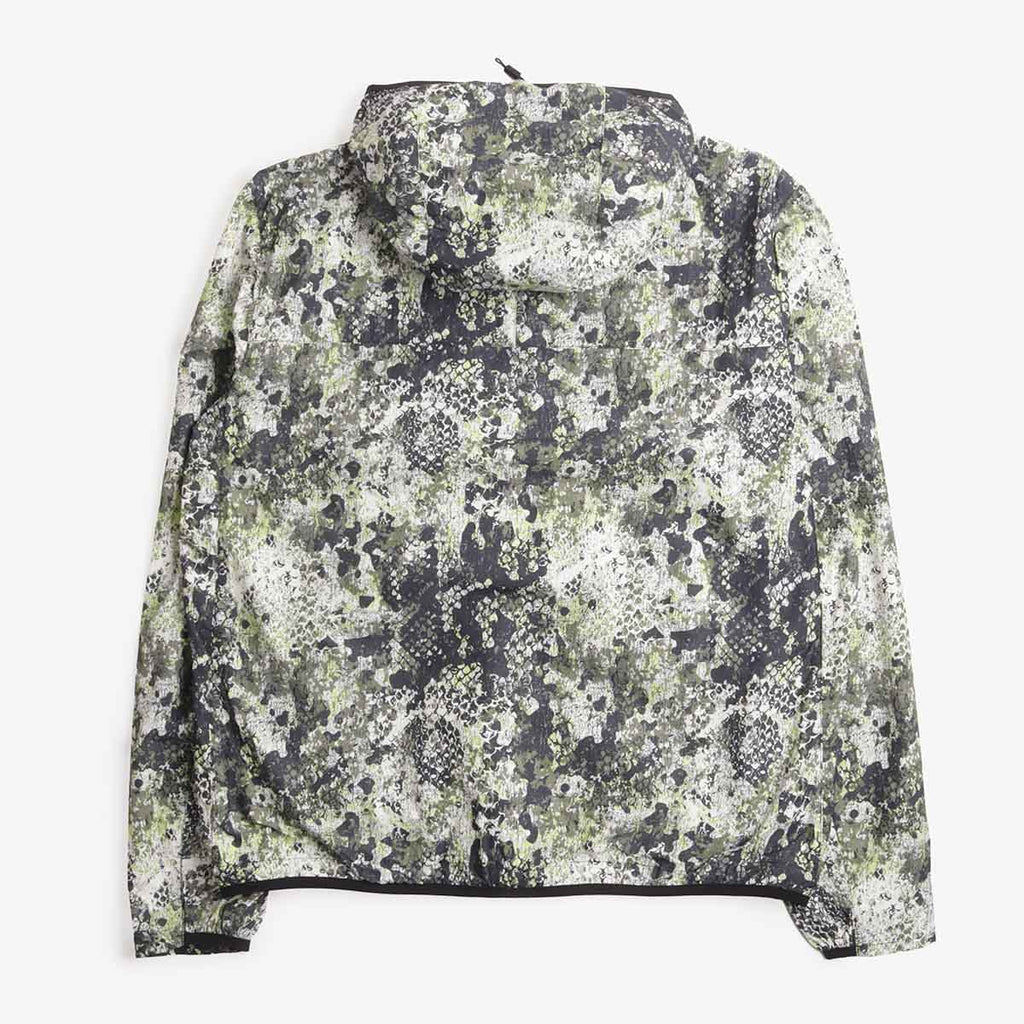 Mellow Clo Boulder Jacket in Serpent Camo, back view