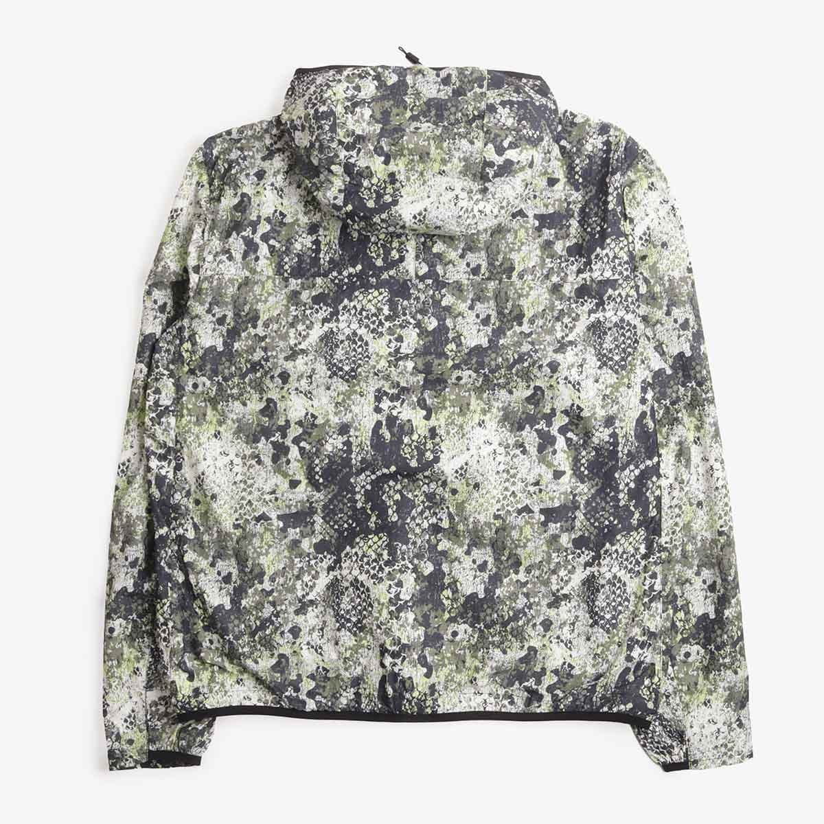 Mellow Clo Boulder Jacket in Serpent Camo, back view