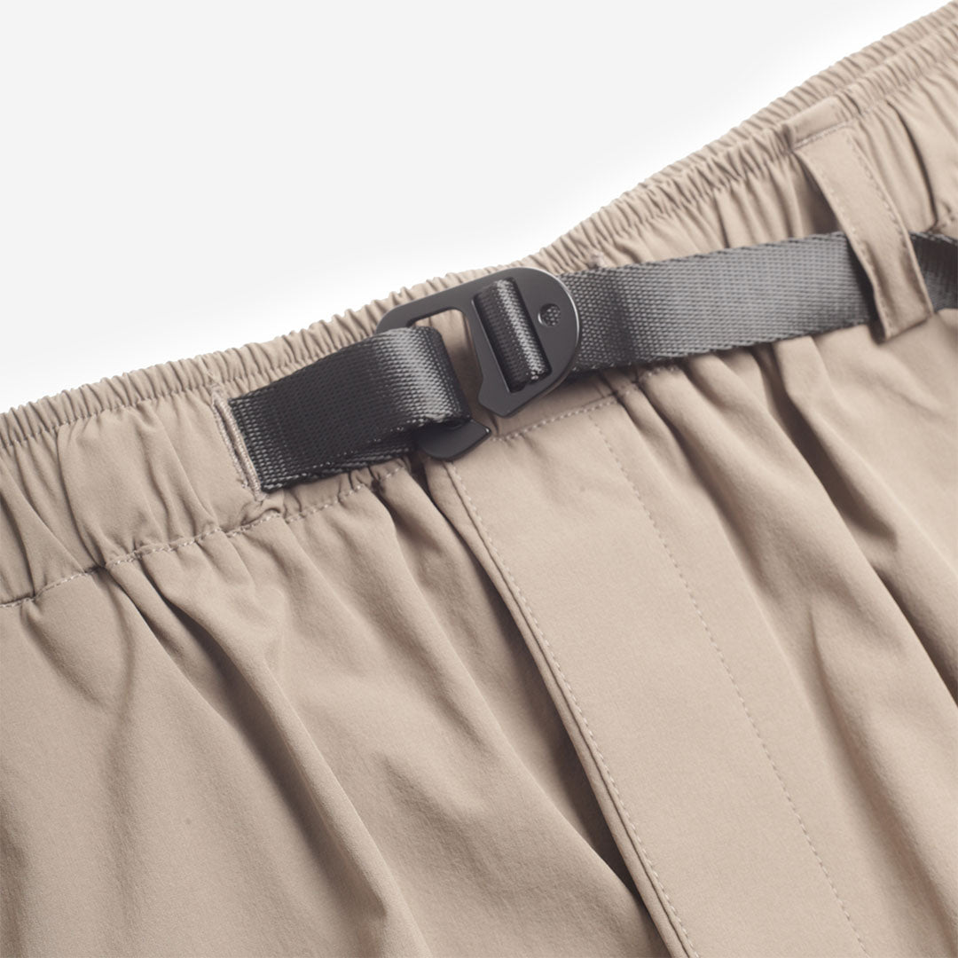 Mellow Clo Everyday Pant, Brown, Detail Shot 3