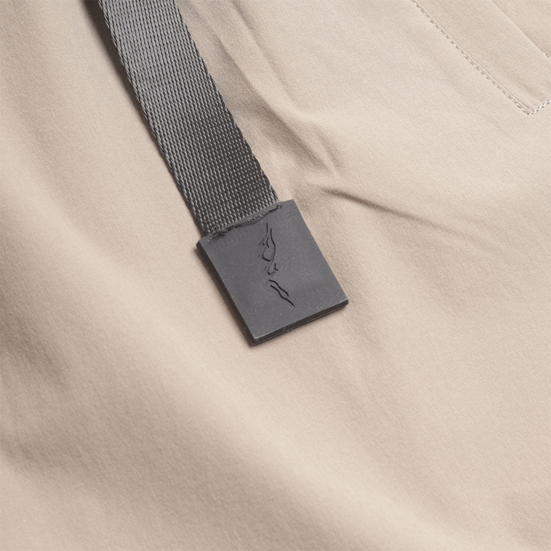 Mellow Clo Everyday Pant, Brown, Detail Shot 4