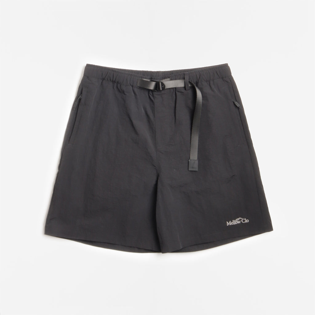 Mellow Clo Everyday Shorts, Black, Detail Shot 1
