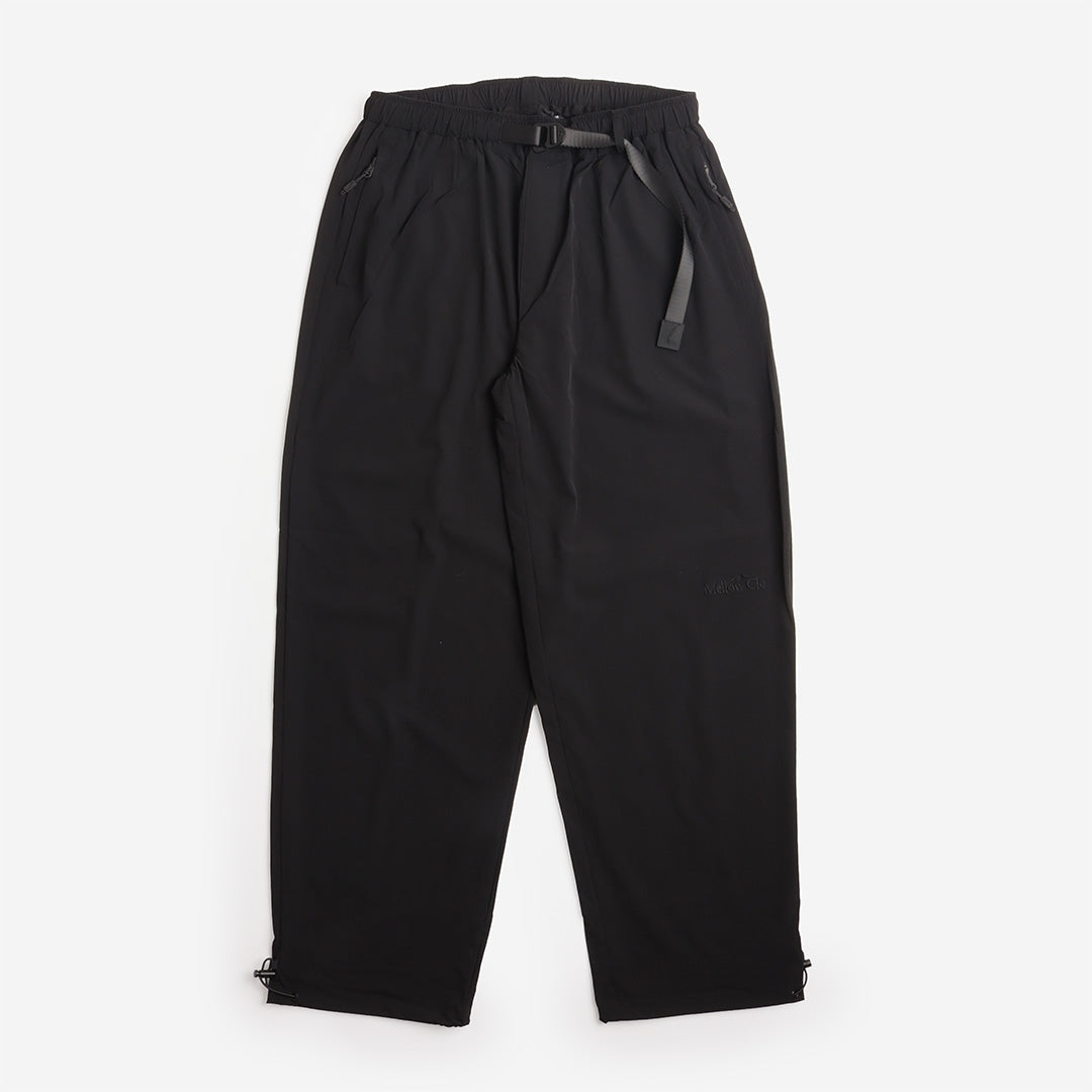 Mellow Clo Everyday Trouser in Black, front view
