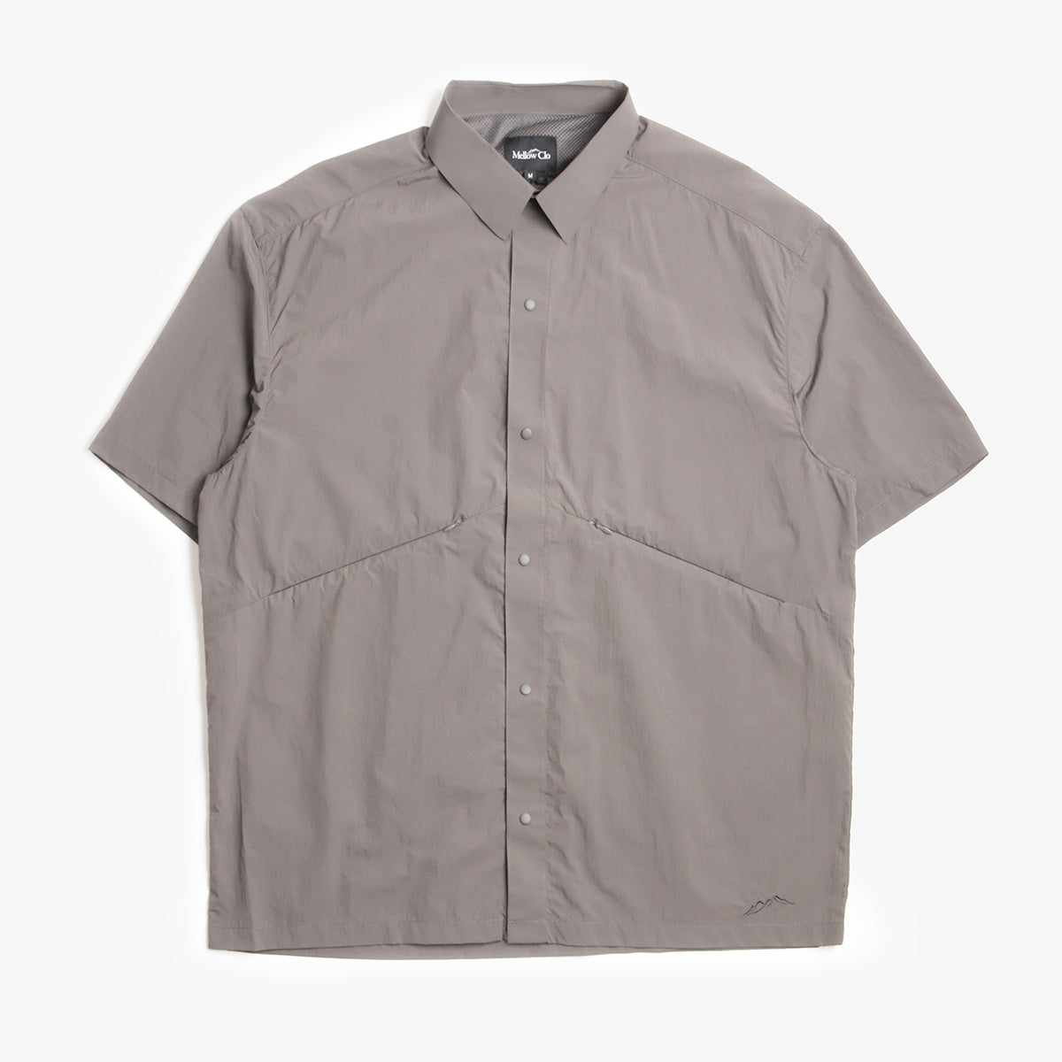 Mellow Clo Multi Trail Shirt, Grey, Detail Shot 1