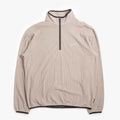 Mellow Clo Summit Half Zip Fleece, Stone, Detail Shot 1