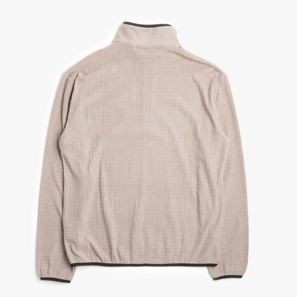 Mellow Clo Summit Half Zip Fleece, Stone, Detail Shot 2