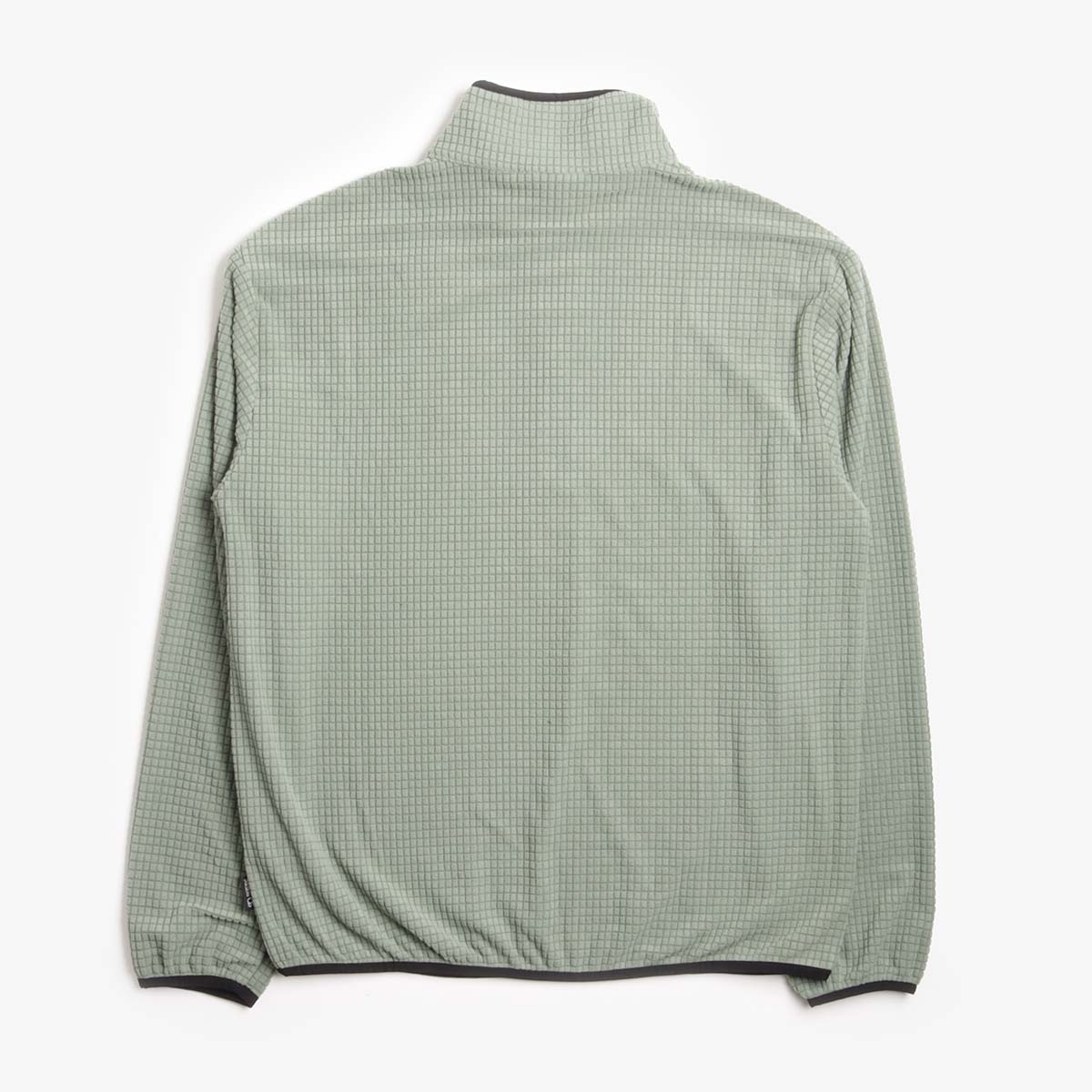 Mellow Clo Summit Half Zip Fleece, Sage, Detail Shot 2