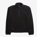 Mellow Clo Summit Half Zip Fleece in Black, front view