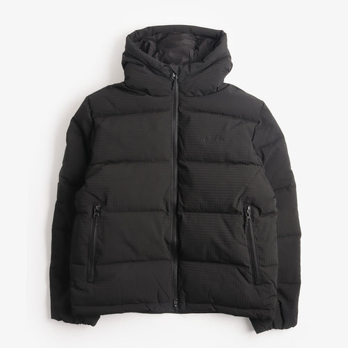 Mellow Clo Summit Puffer Jacket in Black, front view