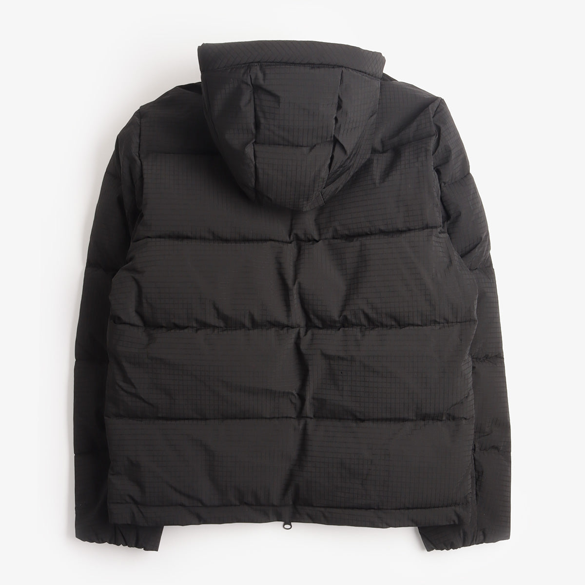 Mellow Clo Summit Puffer Jacket in Black, back view