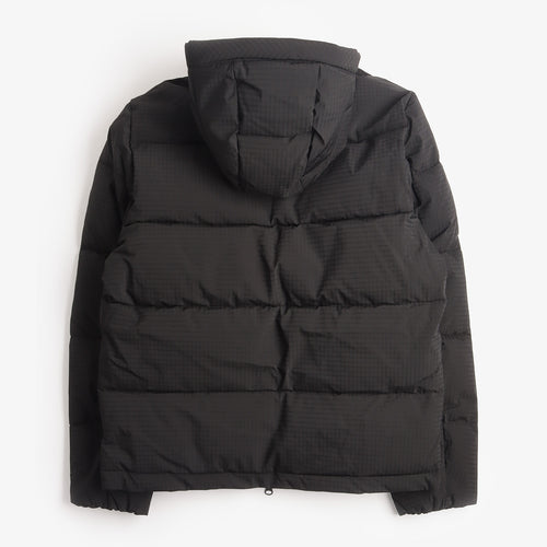 Mellow Clo Summit Puffer Jacket in Black, back view