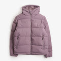 Mellow Clo Summit Puffer Jacket in Rich Plum, front view