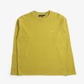 Mellow Clo Everyday Waffle Long Sleeve T-Shirt in Persian Lime, front view