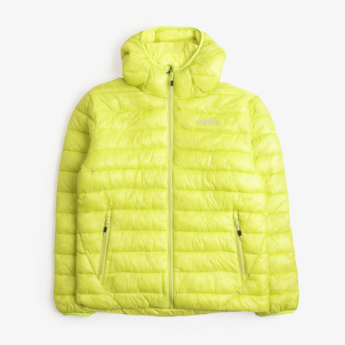 Mellow Clo Alpine LT Puffer Jacket in Persian Lime, front view